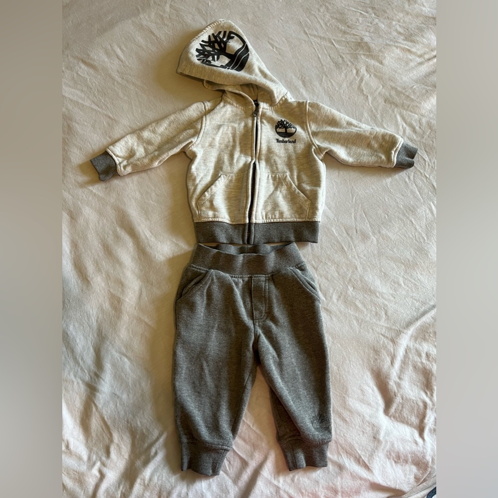 Timberland Matching Set 12 month size hoody and sweatpants
